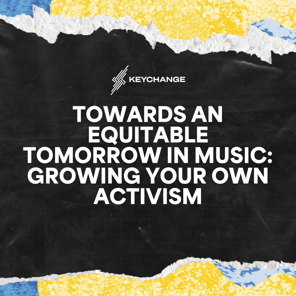 Towards An Equitable Tomorrow in Music: Growing Your Own Activism (12:00pm)