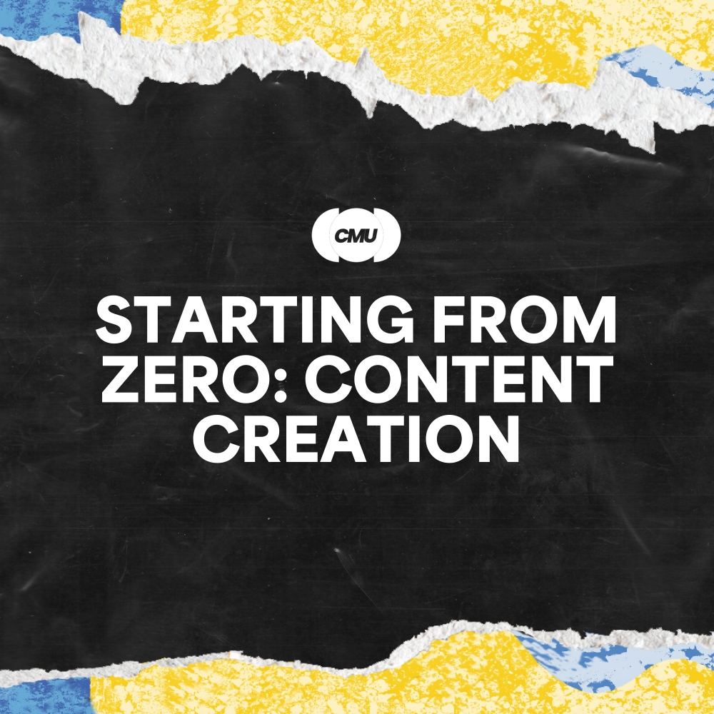 Starting from Zero: Content Creation (15:55pm)